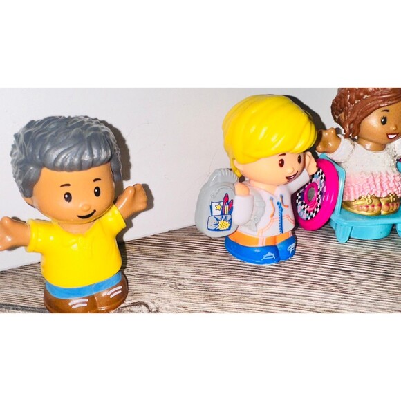 Fisher Price Little People Figure Lot Wheelchair Ariel Multi-Cultural Careers - Picture 6 of 6